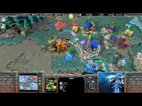 【畅快双骑流】魔兽争霸大帝解说 Chaemiko vs FoCuS 1 NI