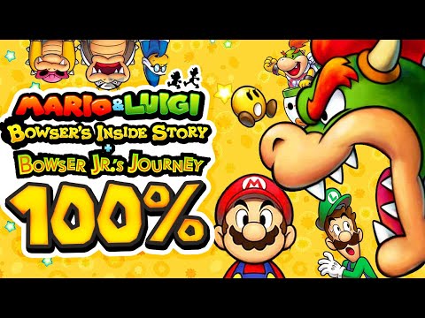 Mario & Luigi Bowser's Inside Story 3DS - 100% Longplay Full Game Walkthrough No Commentary Gameplay