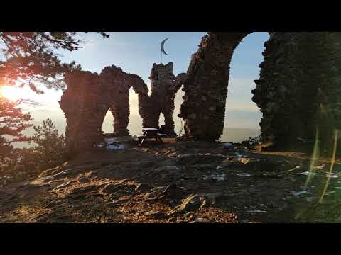 Türkensturz Ausflug Berg Blick Sonnenuntergang
