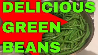 How to Cook Frozen Green Beans in 10 Minutes for a Side Dish or Casserole!