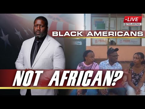 Rwandan Woman Says Black Americans Are American Not African