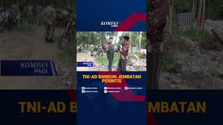 Download lagu TNI Kodim 0824 Jember Bangun Jembatan Gantung Garuda Usai 7 Tahun Warga Terisolasi Banjir mp3