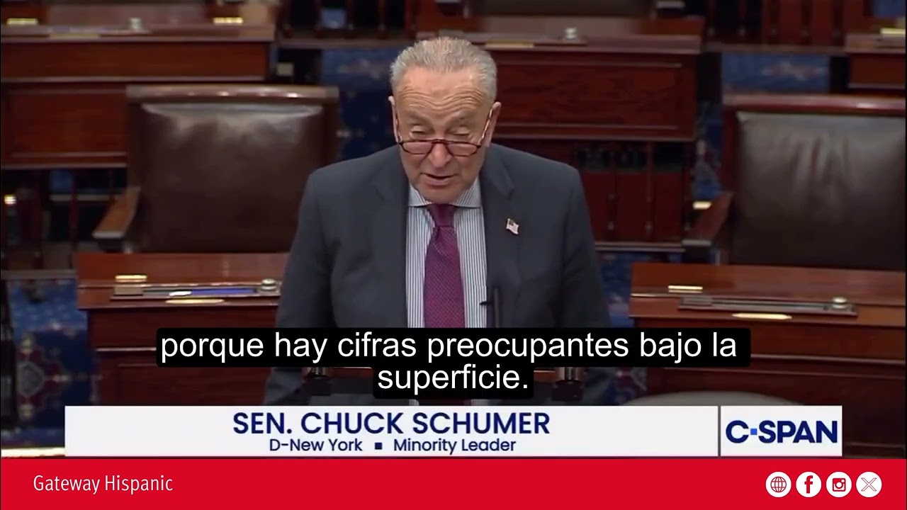 Schumer manipulates data to scare the U.S.