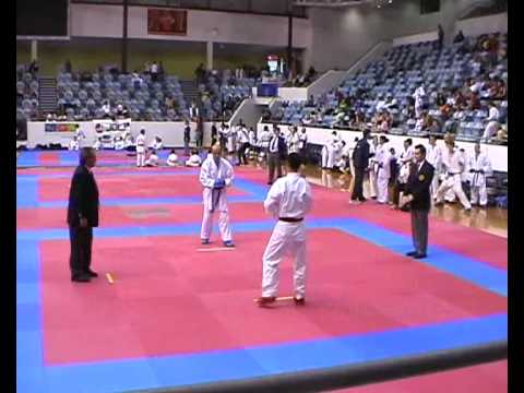 Kumite Adam Minster vs David Tan Karate Victoria State titals08.wmv