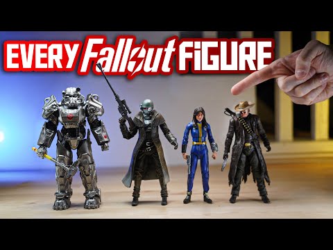 11 Fallout Action Figures! The Good and the BAD - Mega Review