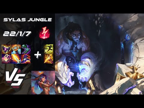 JUNGLE Sylas vs Lillia - NA Grandmaster Patch 25.S3.1