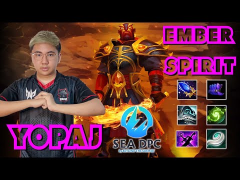 YOPAJ | BOOM ESPORTS | Ember Spirit | Mid | SEA DPC by BTS Winter 2021-22 | Player View 7.30 E META