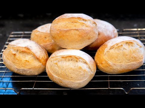 Crusty Bread Rolls (the best)