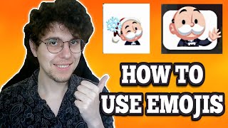 How To Use Emojis In Monopoly GO