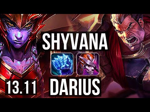 SHYVANA vs DARIUS (TOP) | 3/1/4 | KR Master | 13.11