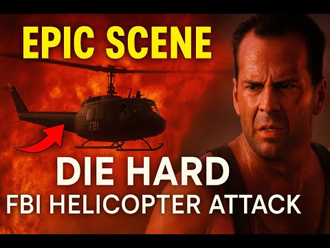Die Hard (1988) – FBI Helicopter Attack Scene (HD Remastered)