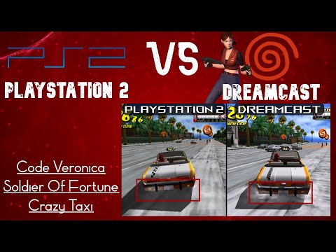 Dreamcast vs PS2 Graphics | ALL GAMES COMPARED | Side By Side #3