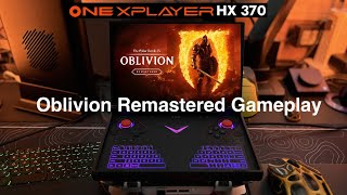Onexplayer G1 Oblivion Remastered 1200p Gameplay FSR 3 On vs Off
