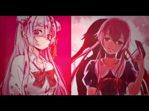 Yuno Gasai Future Diary vs Satou Matsuzaka Happy Sugar Life Rap Battle (REACTION)