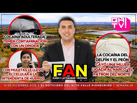 HUERGO: En MULETAS le ROBÓ el CELULAR a PENILLA / COCAÍNA ADULTERADA en la REGIÓN | FAN 18/12 |QHtv!