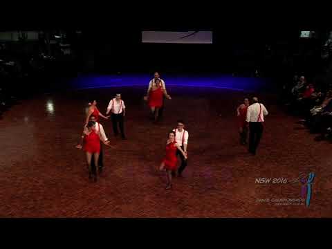 2016 CMJ Champs - 1st Place Team Cabaret - Push Da Button (Modern Jive Melbourne)