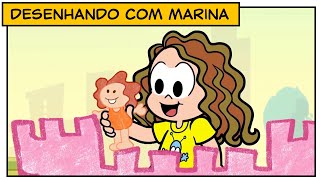 Maratona Desenhando com Marina 🖍️ | Turma da Mônica