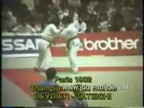 Judo Paris 1982 Deydier (FRA) - Tateishi (JPN)