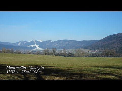 22-Montmollin - Valangin 1h32 (+75m/-198m)