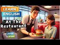 Conversation At The Restaurant English Questions Answers Speaking Practice Conversation