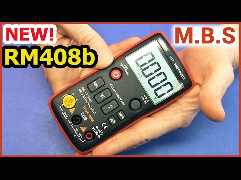 Мультиметр RM408b обзор. Новый Кнопочный от Richmeters.