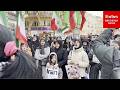 Thousands Fill Streets Of Vienna Austria To Protest U S Israeli Military Strikes Against Iran