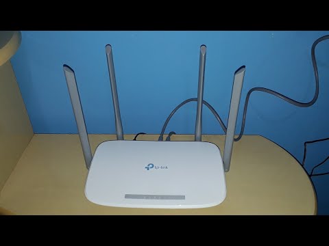 TP-LINK AC1200 Dual-Band Wi-Fi Gigabit Maršrutizatorius 300Mbps esant 2,4GHz + 867Mbps 5GHz 4 antenos 1 Gigabit WAN + 3 Gigabit LAN prievadai video