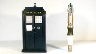 MODIFICATION MADNESS 11th Doctor Sonic Screwdriver (Attempt 6) & Flight Control Tardis | Votesaxon07