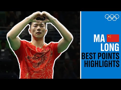 Ma Long's BEST points 🏓at Rio 2016!