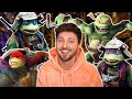 Reacting To EVERY Teenage Mutant Ninja Turtles Movie