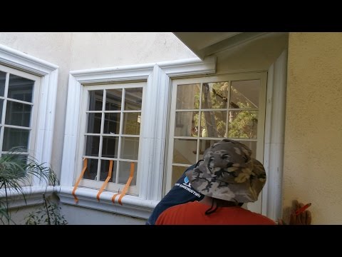 Sherman Oaks / Foam Molding Installation / Exterior Remodeling by Shafran 818-485-2657