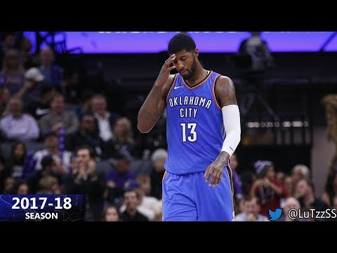 Paul George Full Lowlights vs Mavericks - 2 Pts(1-12 FG), 10 Ast [11.25.2017]