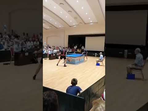 Jean Michel Saive (Belgium) vs Ding Yi (Austria)