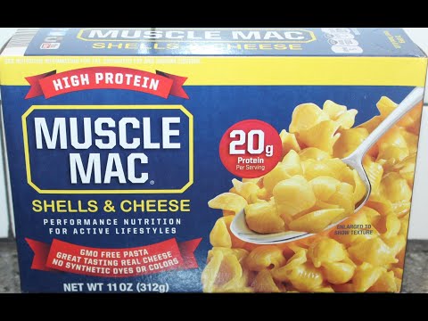 High Protein Muscle Mac Shells & Cheese Review