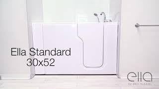 Ella’s Standard: Best Compact Walk-In Tub For A Deep Comfortable Soak