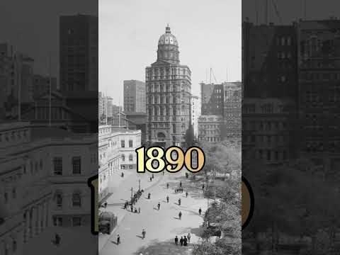 New York Evolution 2023-1840 #shorts #history #evolution #newyork #city #usa