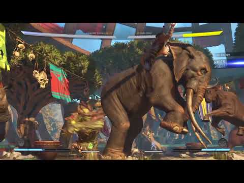 Injustice 2 - Most Useful Swamp Thing Combo (12 Hits & 653 DMG)