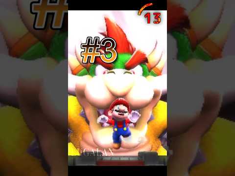 Every Mario Galaxy 2 Boss RANKED (in 60 seconds) | #mario #mariogalaxy  #mariogalaxy2 #nintendo #wii