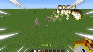 ROCKETS VS IRON GOLEM?!?!??