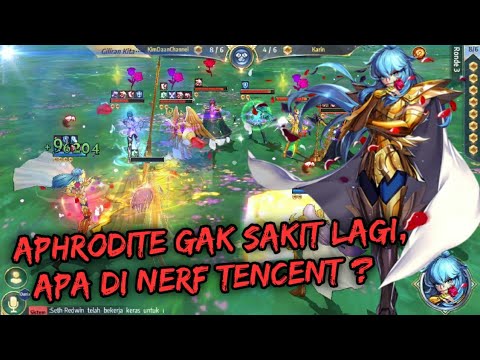 Pisces Aphrodite RC sepertinya di Nerf - Skill nya gak sakit lagi | Saint Seiya Awakening