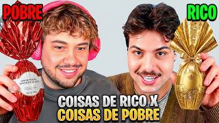 COISAS DE RICO x COISAS DE POBRE! - React T3ddy