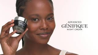 HOW TO APPLY ADVANCED GÉNIFIQUE NIGHT CREAM | LANCÔME