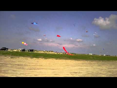 Drachenfest  Fanø 2011 Fanø International Kite Fliers Meeting teil1