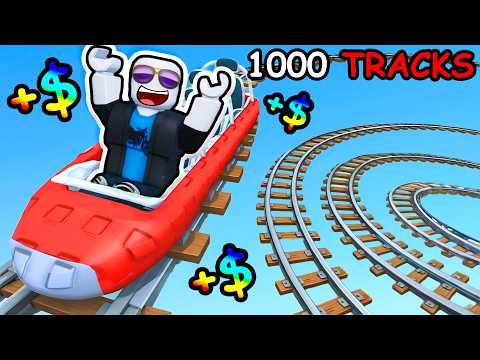 becoming a TRILLIONAIRE by making INFINITE Cart Ride in Roblox...