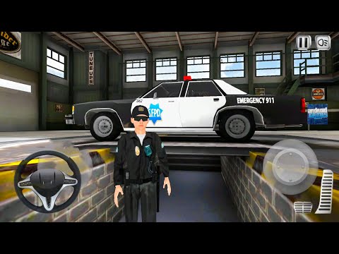 Police Cars Simulator With Personal Garage - SUV, Old Car, Sedan - Android Gameplay