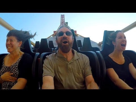 Cannibal front seat on-ride reverse ridercam HD POV @60fps Lagoon
