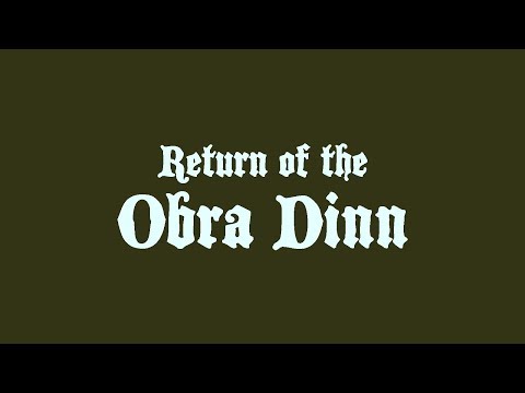 Return of the Obra Dinn - Available Now thumbnail