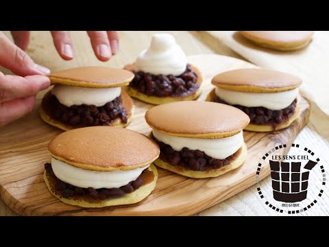 ✴︎パティシエが作る!生どら焼きの作り方✴︎✴︎How to make ” Dorayaki ”Japanese pancake with whipped cream✴︎ベルギーより#152