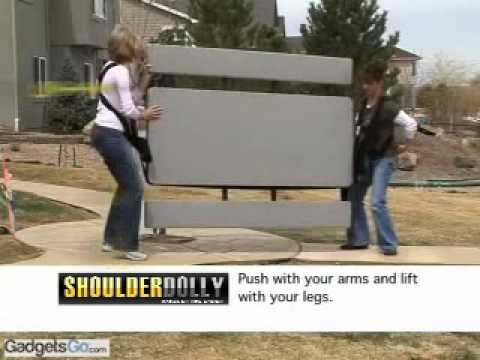 Part of a video titled Shoulderdolly instructions - YouTube