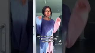 tiktok babe transition baggy fit ??subscribe,??